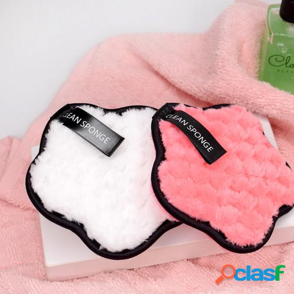 Trade Shop - 2 Pz Spugnetta Lattice Trucco Make Up Cipria