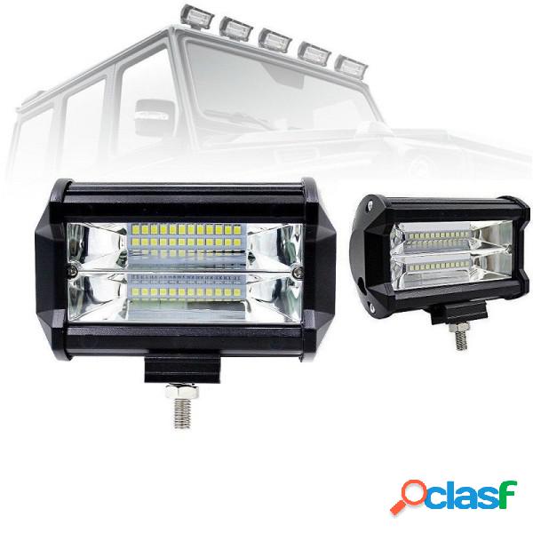 Trade Shop - 2x 72w Luce Faro Lampada Da Lavoro Faretto Auto