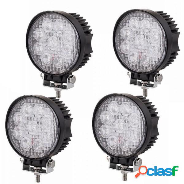 Trade Shop - 4 X 27w Led Luce Faro Lampada Da Lavoro Faretto