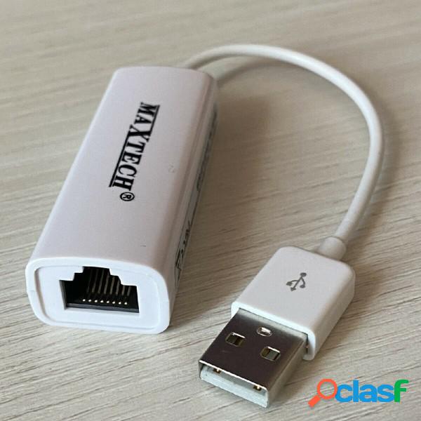 Trade Shop - Adattatore Usb2.0 Lan Rj45 Per Cavo Ethernet