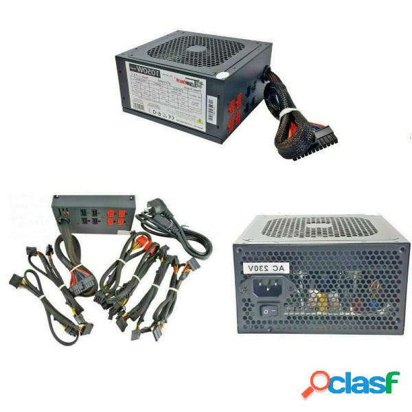 Trade Shop - Alimentatore Per Pc Desktop 1050 W Modulare Atx