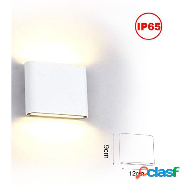 Trade Shop - Applique Led Cob 10w Quadrata Bianca Slim Up &