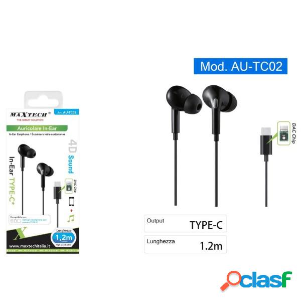 Trade Shop - Auricolari Stereo In-ear Cuffie Connettore