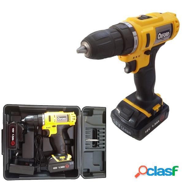 Trade Shop - Avvitatore 18v Trapano Batteria A Litio