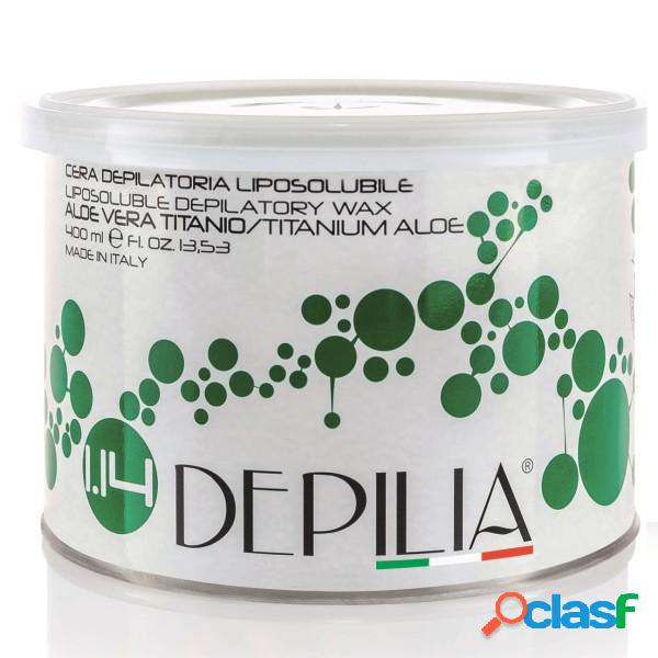 Trade Shop - Barattolo Cera Depilatoria Liposolubile Aloe