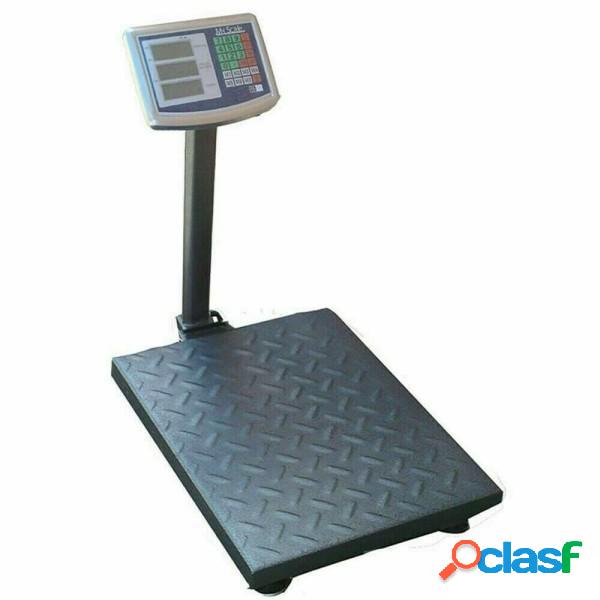 Trade Shop - Bilico Bilancia Digitale 500 Kg Piattaforma