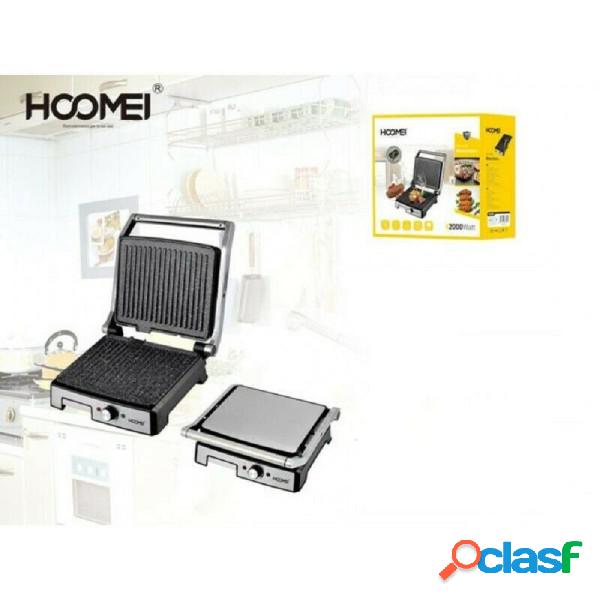 Trade Shop - Bistecchiera Elettrica Piastra 2000w