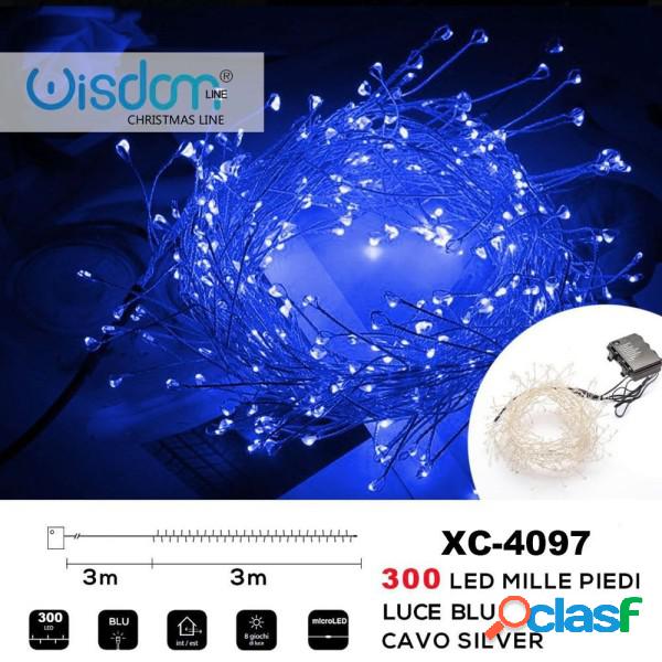 Trade Shop - Catena Luminosa 300 Led Mille Piedi Effetto