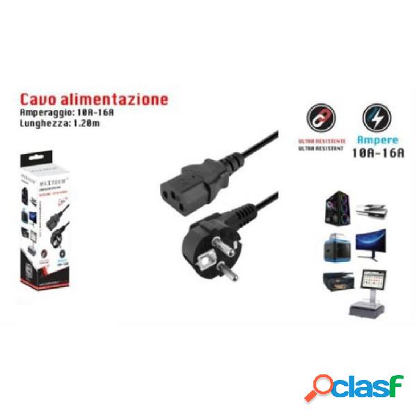 Trade Shop - Cavo Alimentazione Tripolare Per Pc Notebook