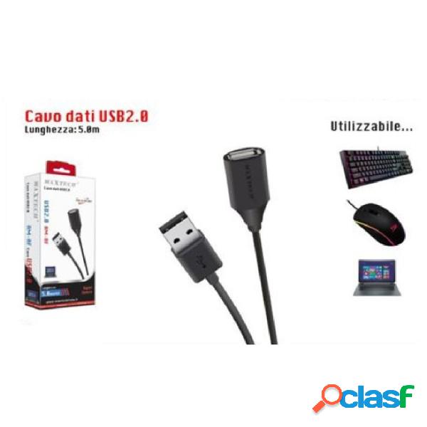 Trade Shop - Cavo Dati Usb 2.0 Maschio A Femmina M/f