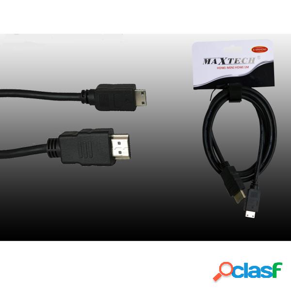Trade Shop - Cavo Mini Hdmi A Hdmi 1 Metro Cable Audio Video