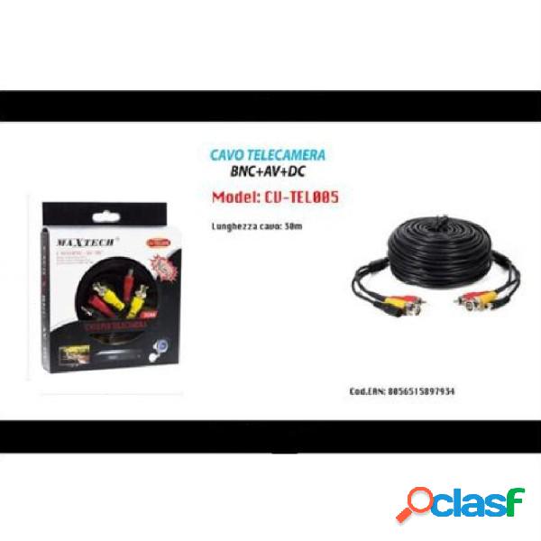 Trade Shop - Cavo Prolunga Per Telecamera Bnc Audio Video
