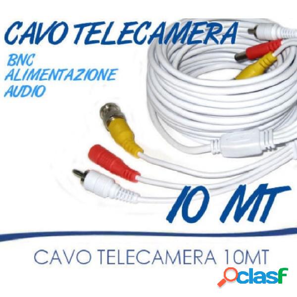 Trade Shop - Cavo Prolunga Telecamera Rca Bnc Audio Video
