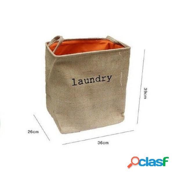 Trade Shop - Cesto Contenitore Porta Biancheria Bucato Con