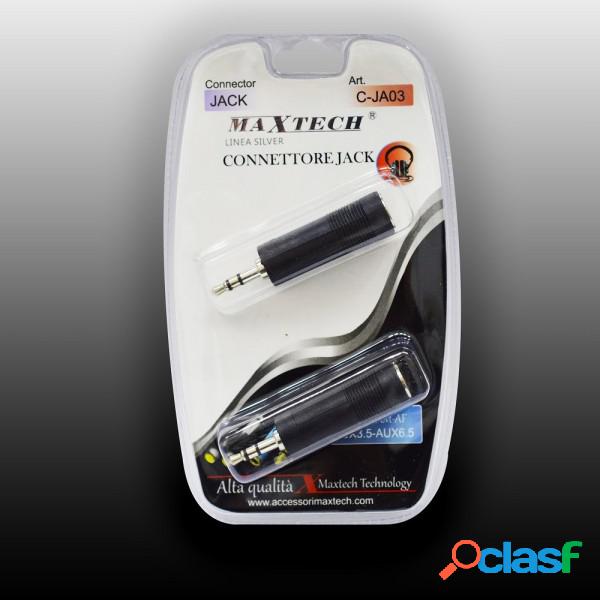 Trade Shop - Connettore Adattatore Stereo Jack 3.5mm Maschio