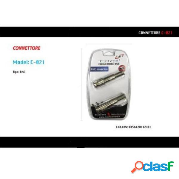 Trade Shop - Connettore Bnc Maschio Connettori Adattatore