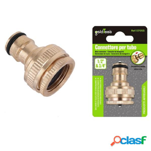 Trade Shop - Connettore Rubinetto Tubo 1/2" & 3/4" Raccordo