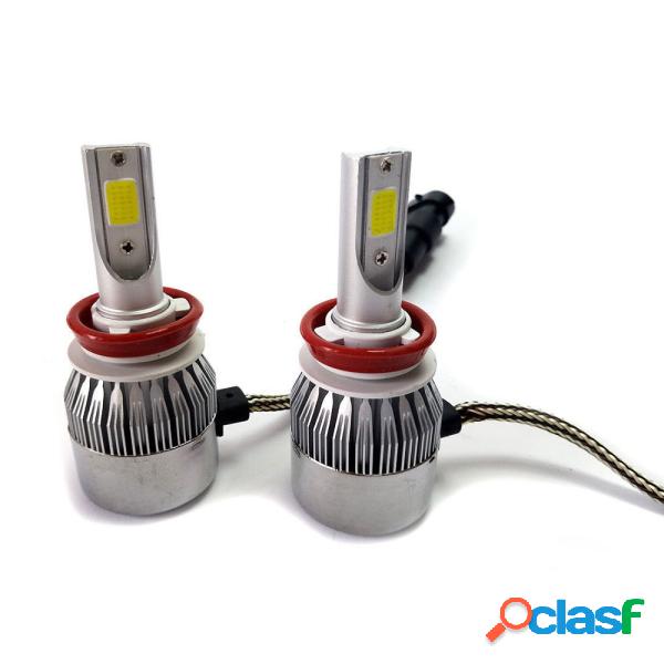 Trade Shop - Coppia Lampade Led Auto Fari H11 Moto Kit