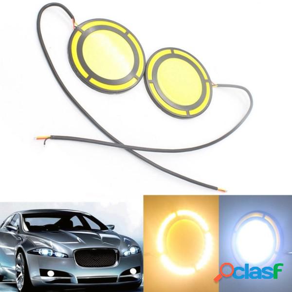 Trade Shop - Coppia Luci Led Marcia Diurne Drl Lampade Auto