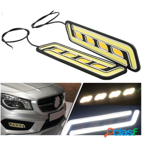 Trade Shop - Coppia Luci Marcia Diurne Drl Lampade Auto