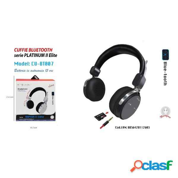 Trade Shop - Cuffie Bluetooth Jack Microfono Autonomia 15