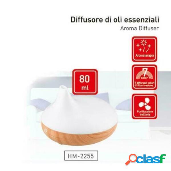 Trade Shop - Diffusore Di Aromi Oli Essenziali 80ml A