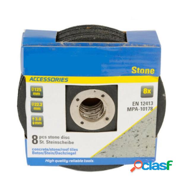Trade Shop - Disco Flex Per Pietra Set Da 8 Pezzi Dischi