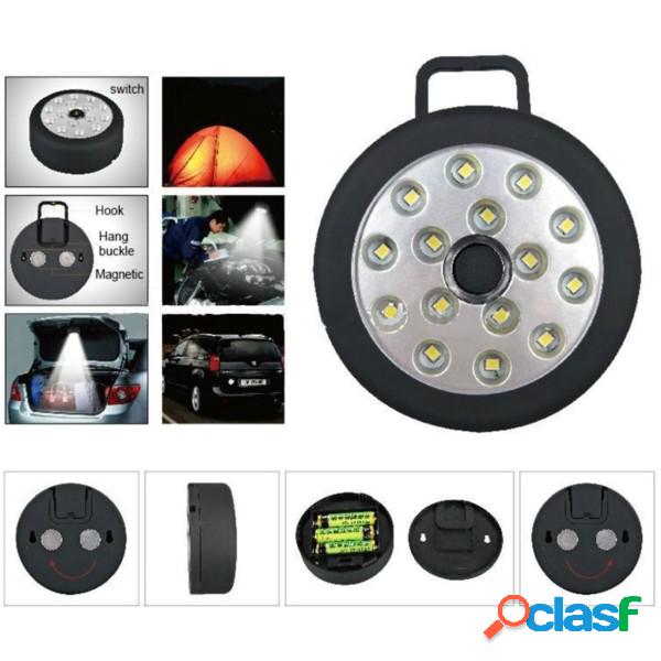 Trade Shop - Faretto 15 Led Smd Punto Luce Armadio Batterie
