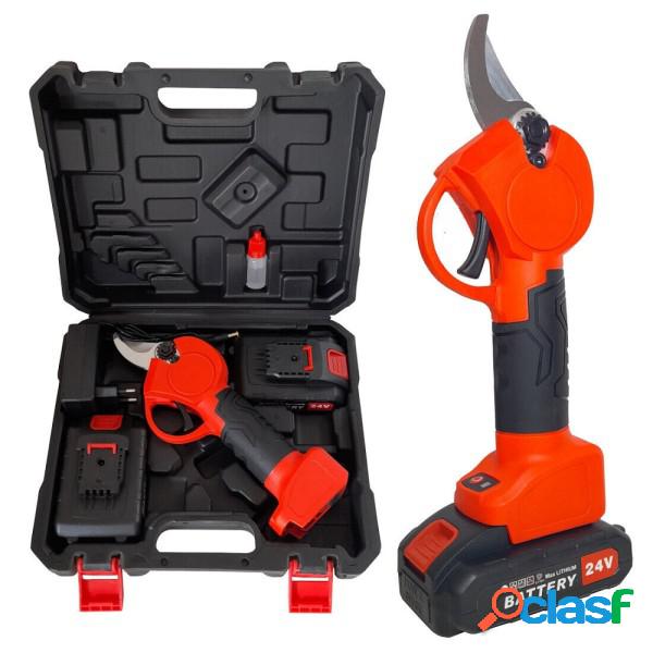 Trade Shop - Forbice Cesoia Da Potatura A Doppia Batteria Da