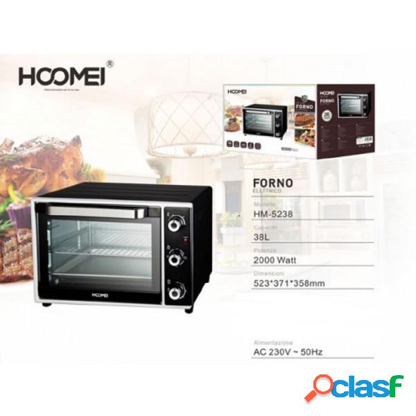 Trade Shop - Forno Elettrico 2000 Watt 38 Litri Fornetto Con