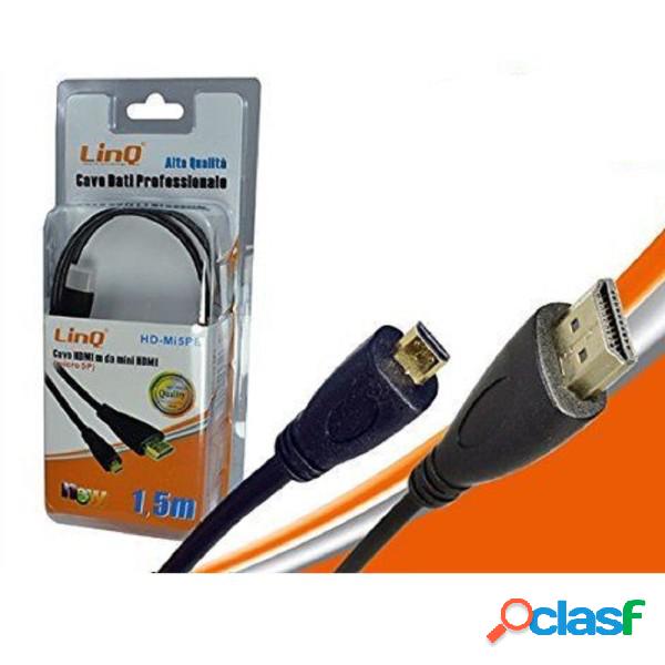 Trade Shop - Hdmi A Mini Hdmi Cavo A C Spina 1080 Hd Tv