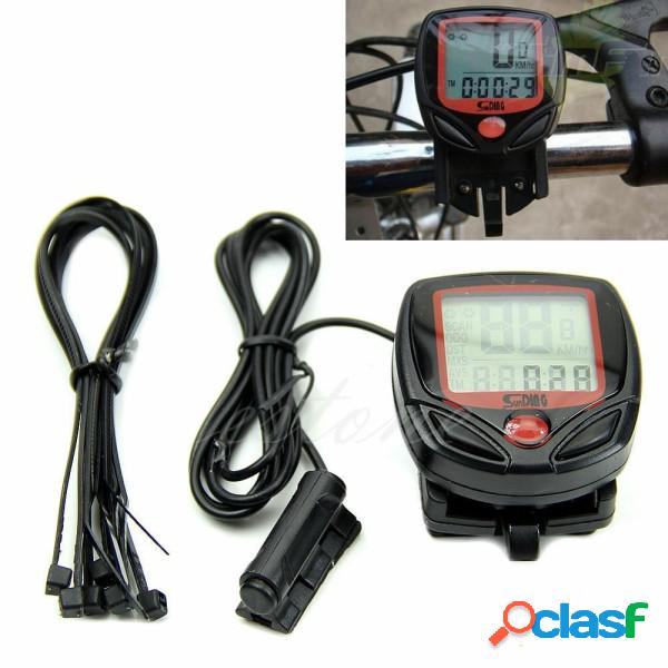 Trade Shop - Impermeabile Digitale Lcd Computer Bicicletta
