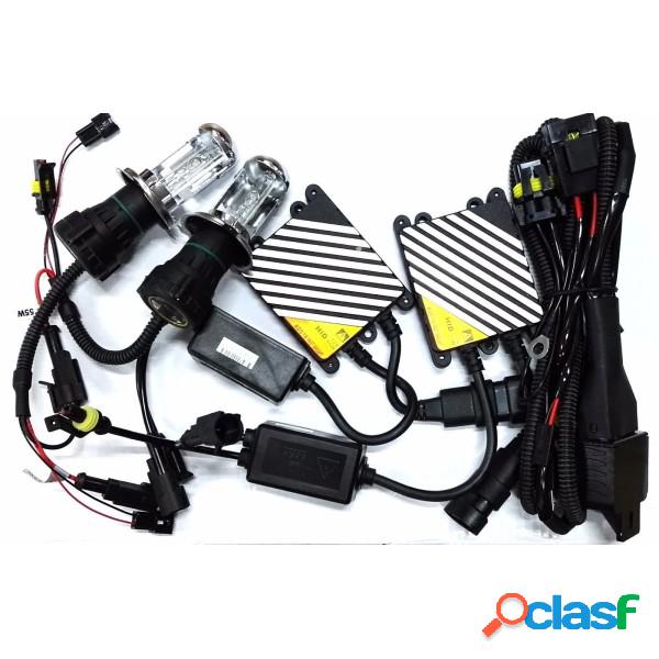 Trade Shop - Kit Bixenon H4 H4-3 6000k 55w Hid Coppia Fari
