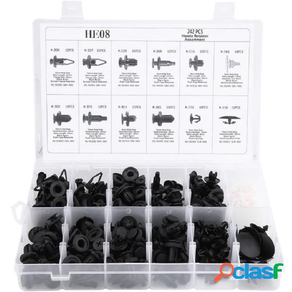 Trade Shop - Kit Clip Per Paraurti Auto 240 Pz 12 Dimensioni