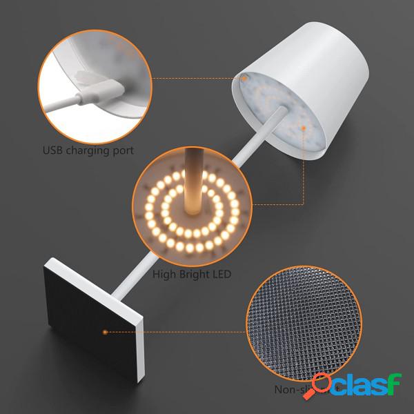 Trade Shop - Lampada Da Tavolo Led Usb Dimmerabile