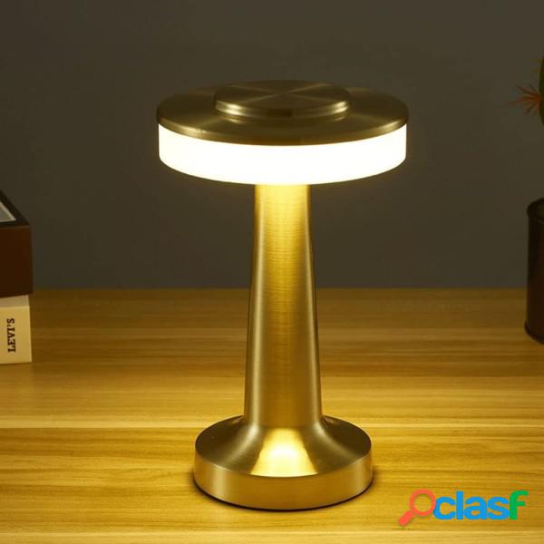 Trade Shop - Lampada Scrivania Led Portatile 3 Sfumature