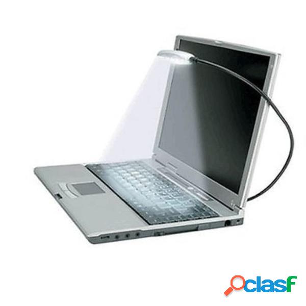 Trade Shop - Lampada Usb 3 Led Luce Notebook Netbook Pc