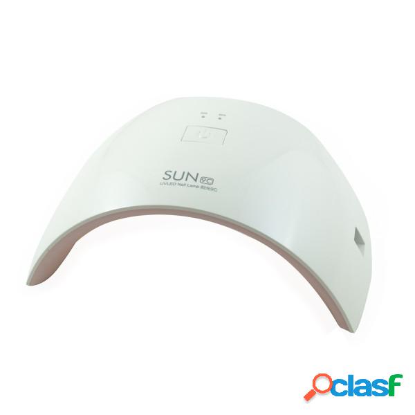 Trade Shop - Lampada Uv Per Ricostruzione Unghie 15 Led Mani
