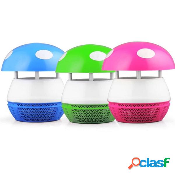 Trade Shop - Lampada Zanzariera Fungo A Led In Vari Colori