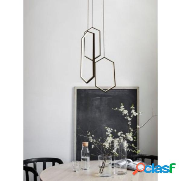 Trade Shop - Lampadario A Sospensione Soffitto Led Moderno