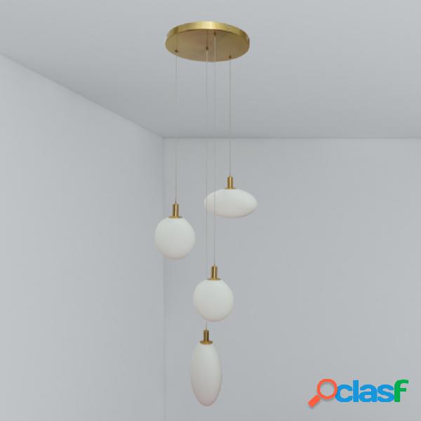 Trade Shop - Lampadario Sospensione Moderno Cascata 4
