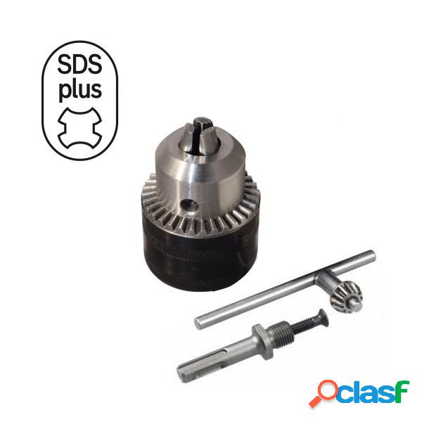 Trade Shop - Mandrino A Cremagliera 13mm Con Adattatore Sds
