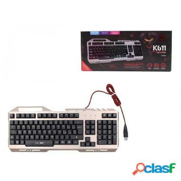 Trade Shop - Marvo Scorpion K611 Tastiera Retroilluminata