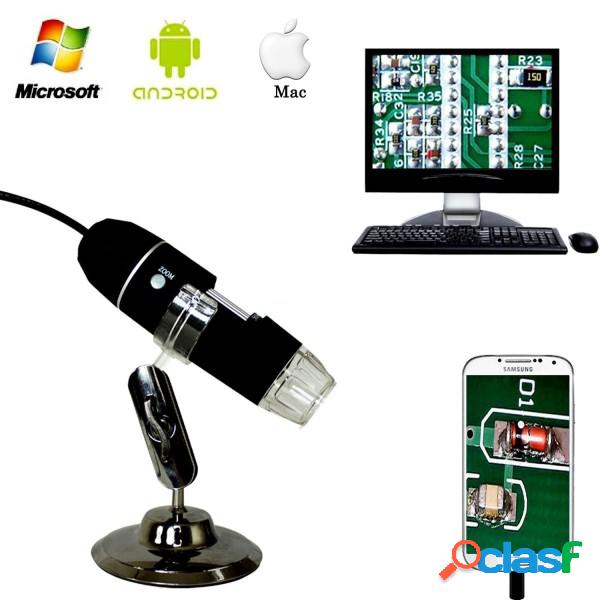Trade Shop - Microscopio Usb Digitale 40x 1000x Pc Notebook