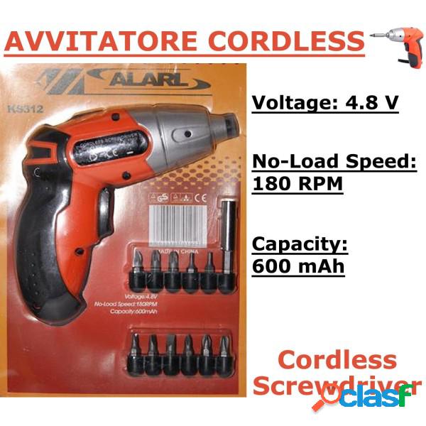 Trade Shop - Mini Avvitatore Trapano Cordless 4.8volt 180rpm