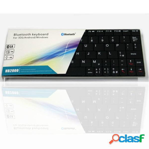 Trade Shop - Mini Tastiera Bluetooth Qwerty Per Smartphone
