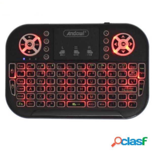 Trade Shop - Mini Tastiera Wireless Bluetooth Ricaricabile