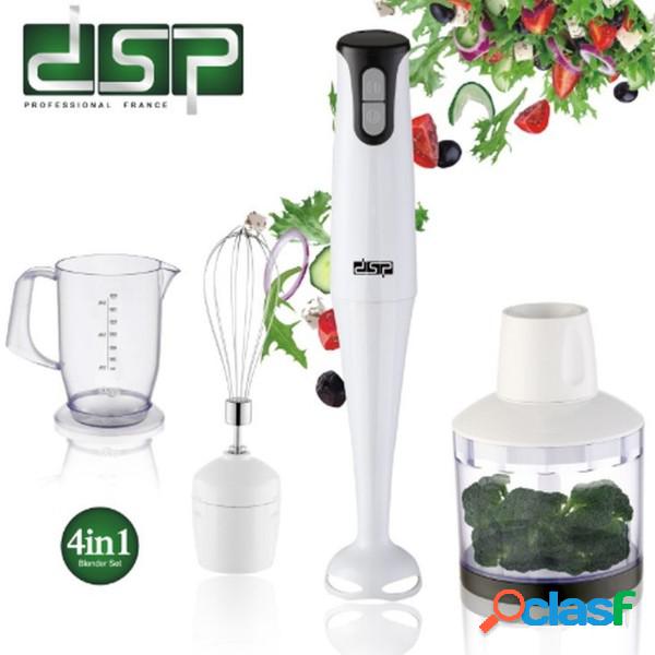 Trade Shop - Mixer A Immersione 2 Velocità Robot Da Cucina