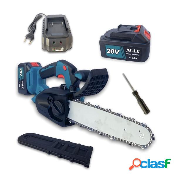 Trade Shop - Motosega A Batteria 20v Mini Elettrosega Lama