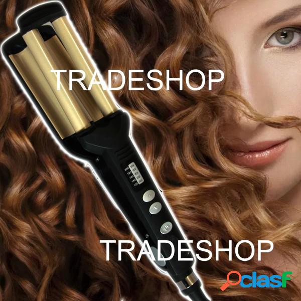 Trade Shop - Piastra Per Capelli Ricci Boccoli Onde Naturali